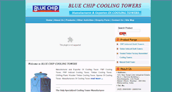 Desktop Screenshot of bluechipcoolingtower.com